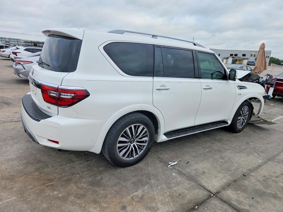 2022 Nissan VIN JN8AY2BC6N9160147 COPART salvage auction — FRONT END, Tx - Salvage Vehicle Title, sold $6,700 on 2026-07-23 (photo 3)