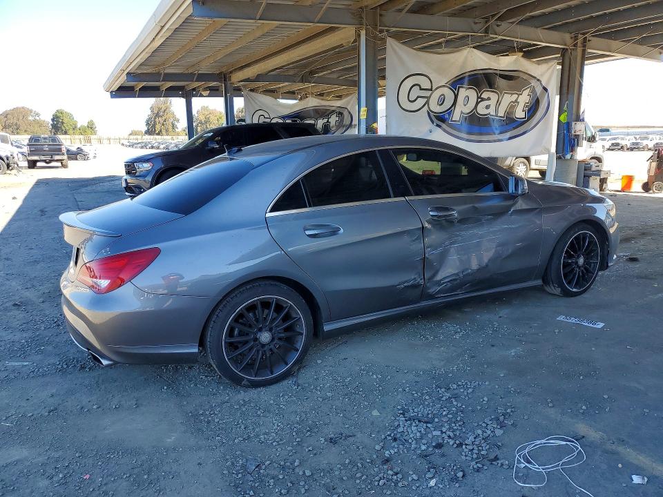 2014 Mercedes-benz Cla-class VIN WDDSJ4EB3EN126473 COPART salvage auction — SIDE, CA - SALVAGE CERTIFICATE, sold $2,700 on 2026-08-13 (photo 3)