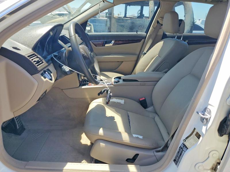 2011 Mercedes-benz C class VIN WDDGF5EB9BA458627 COPART salvage auction — REAR END, CA - SALVAGE CERTIFICATE, sold $1,200 on 2026-07-16 (photo 7)