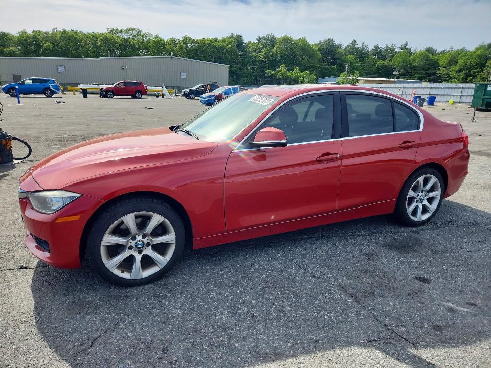 2015 BMW 3 series VIN WBA3C3G58FNS73297 COPART salvage auction — MINOR DENT/SCRATCHES, CT - CERTIFICATE OF TITLE, sold $1,600 on 2026-07-16 (photo 1)
