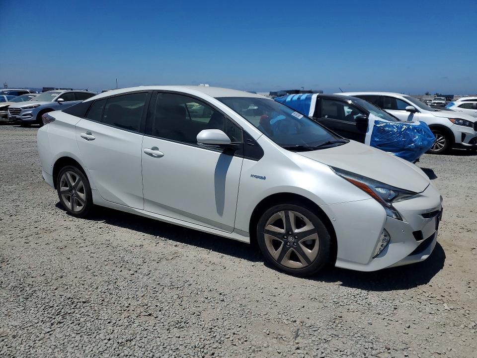 2018 Toyota Prius VIN JTDKARFUXJ3551007 COPART salvage auction — SIDE, Ca - Salvage Certificate, sold $6,600 on 2026-07-28 (photo 4)