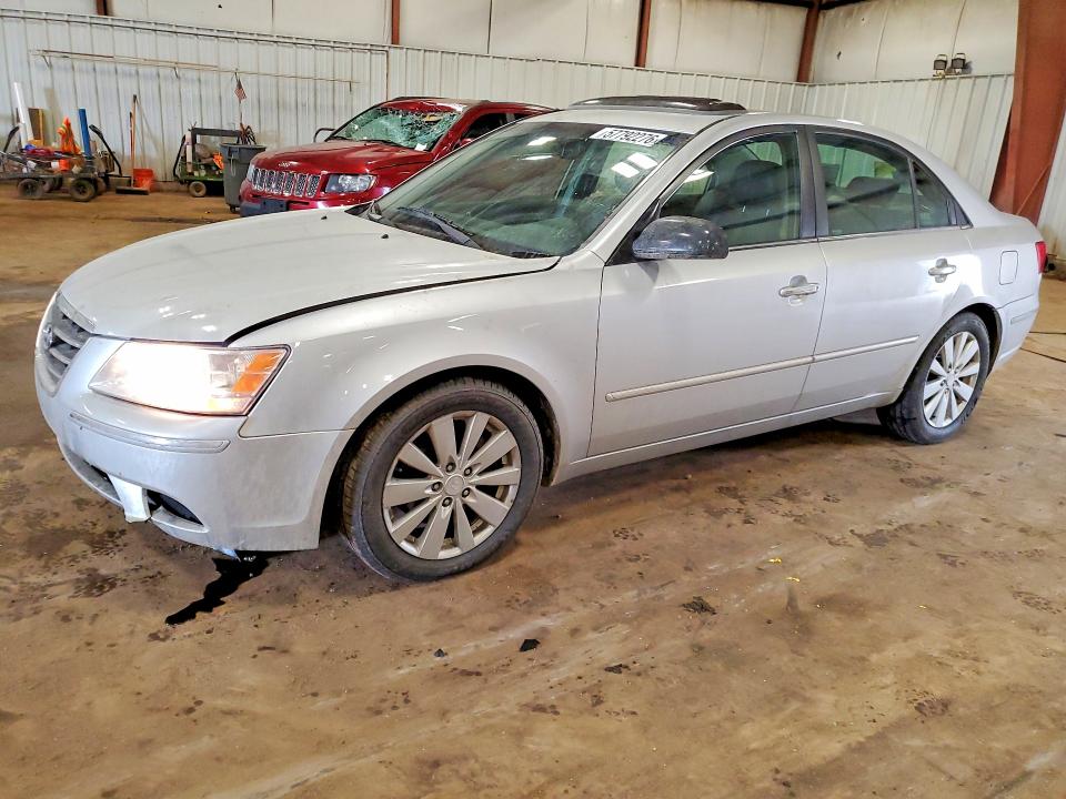 2009 Hyundai Sonata VIN 5NPEU46F39H475087 COPART salvage auction — FRONT END, Mi - Certificate Of Title, sold $775 on 2026-07-10 (photo 1)
