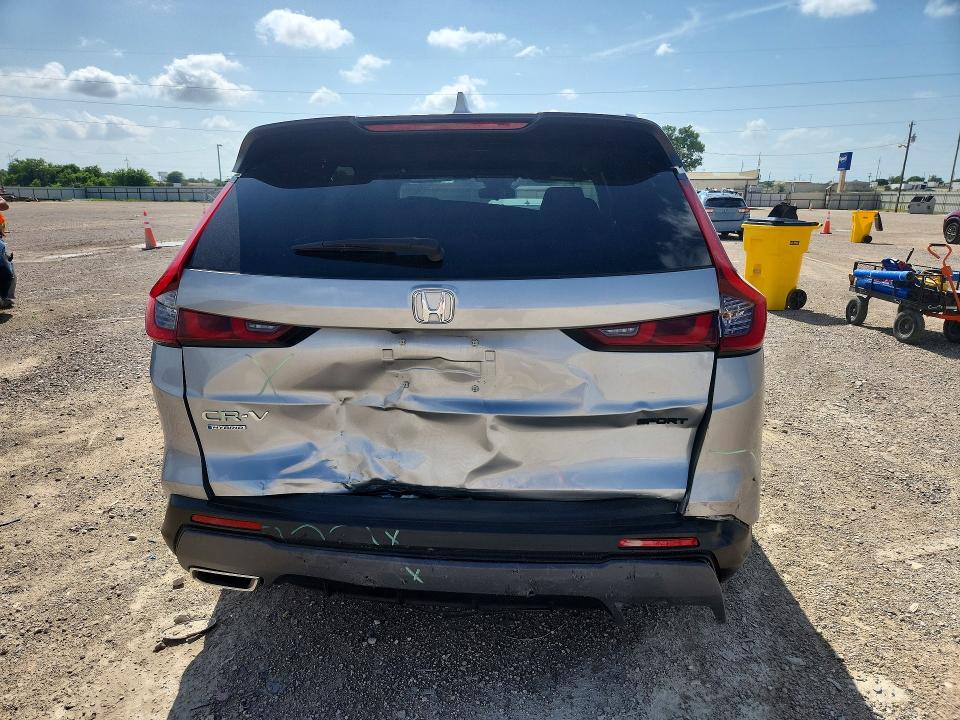 2024 Honda Cr-v VIN 7FARS5H55RE004496 COPART salvage auction — FRONT END, Tx - Salvage Vehicle Title, sold $13,200 on 2026-07-15 (photo 6)