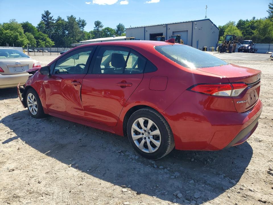 2020 Toyota Corolla VIN JTDEPRAE1LJ082142 COPART salvage auction — FRONT END, MA - CERT OF TITLE-SALVAGE, sold $2,900 on 2026-07-30 (photo 2)