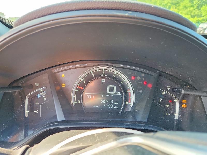 2018 Honda Cr-v VIN 2HKRW6H3XJH201321 COPART salvage auction — SIDE, NY - CERTIFICATE OF TITLE (P), sold $7,600 on 2026-07-30 (photo 9)