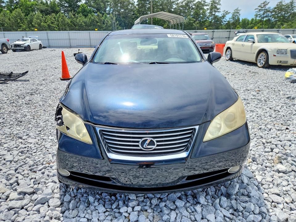 2008 Lexus ES VIN JTHBJ46G182176314 COPART salvage auction — FRONT END, Ga - Cert Of Title-Salvage, sold $2,050 on 2026-07-28 (photo 5)