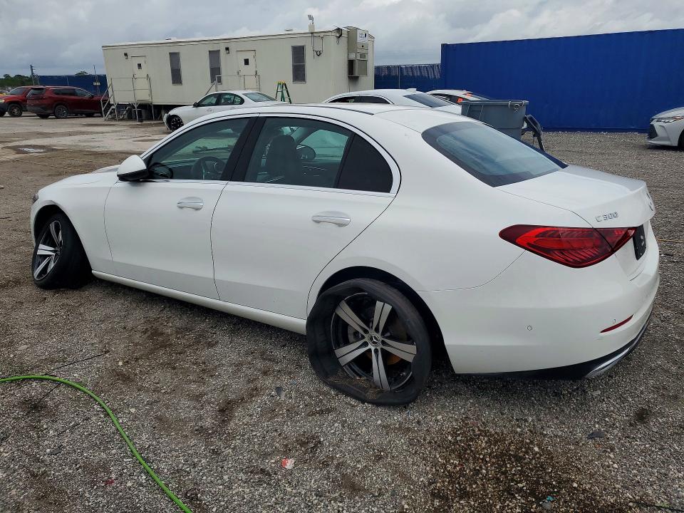 2025 Mercedes-benz C class VIN W1KAF4GB1SR249087 COPART salvage auction — UNDERCARRIAGE, Fl - Certificate Of Destruction, sold $20,800 on 2026-07-13 (photo 2)