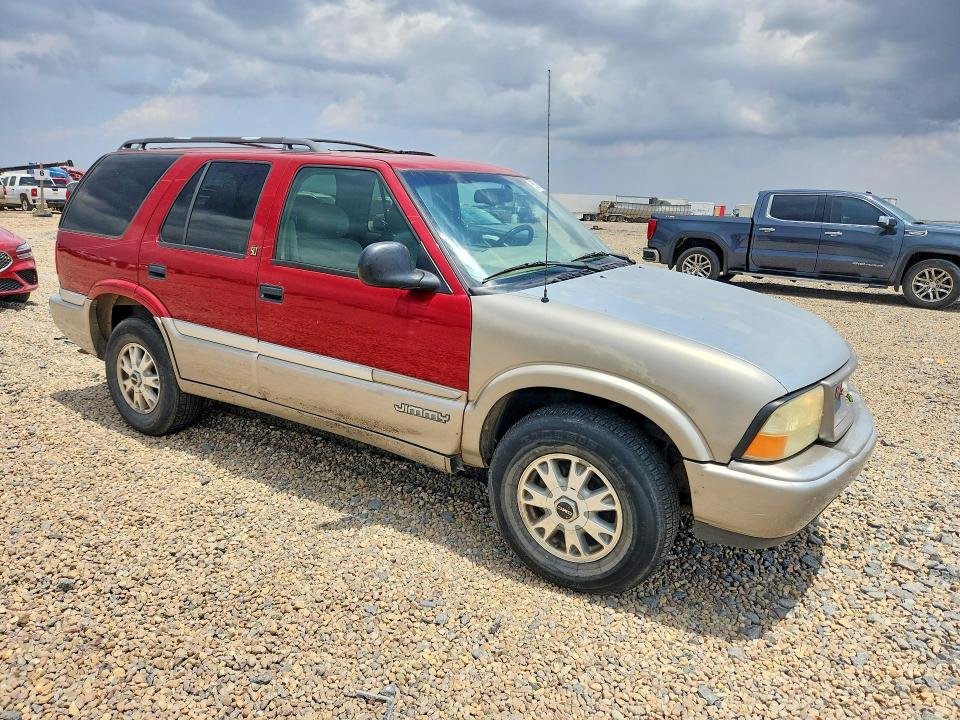 1998 Gmc Jimmy VIN 1GKDT13W4W2519861 COPART salvage auction — REAR END, Tx - Salvage Vehicle Title, sold $200 on 2026-07-28 (photo 4)