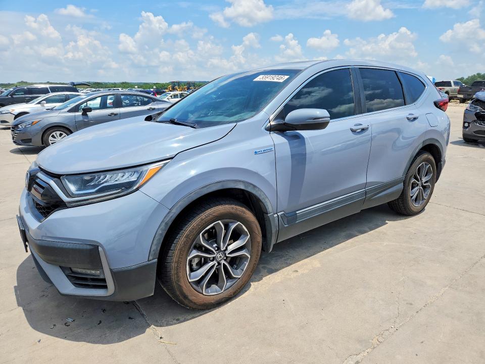2020 Honda Cr-v VIN 7FART6H56LE015596 COPART salvage auction — SIDE, Tx - Certificate Of Title, sold $350 on 2026-07-30 (photo 1)