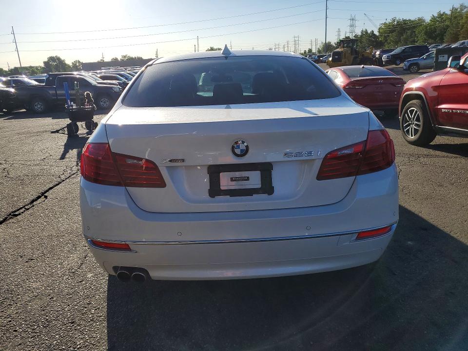 2015 BMW 5er VIN WBA5A7C57FD621723 COPART salvage auction — FRONT END, Co - Public - Salvage Title, sold $4,500 on 2026-07-09 (photo 6)
