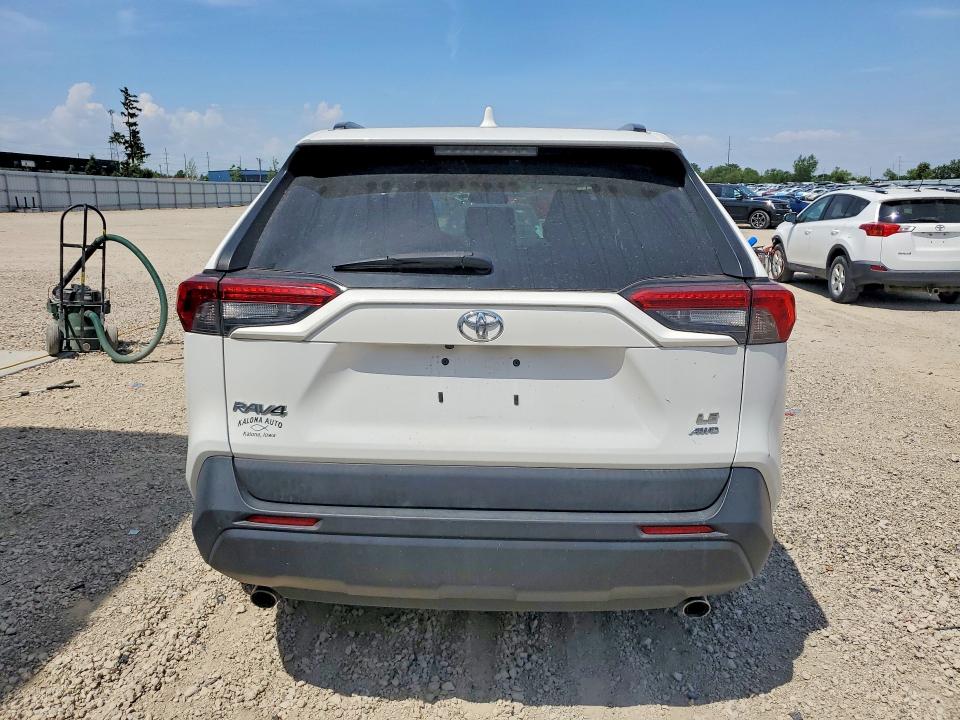 2020 Toyota Rav 4 VIN 2T3F1RFV0LW087543 COPART salvage auction — HAIL, Ia - Cert Of Title-Salvage Title, sold $450 on 2026-07-29 (photo 6)