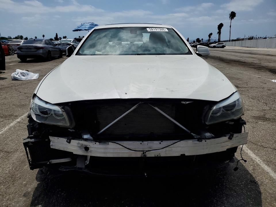 2013 BMW 5er VIN WBAXG5C57DDY31893 COPART salvage auction — FRONT END, CA - SALVAGE CERTIFICATE, sold $500 on 2026-07-31 (photo 5)