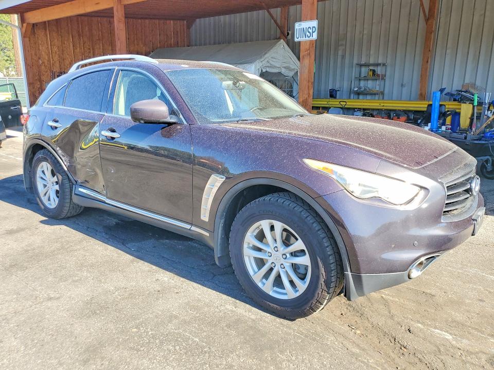 2012 Infiniti Fx VIN JN8AS1MW0CM154485 COPART salvage auction — SIDE, Co - Public - Salvage Title, sold $1,650 on 2026-07-09 (photo 4)