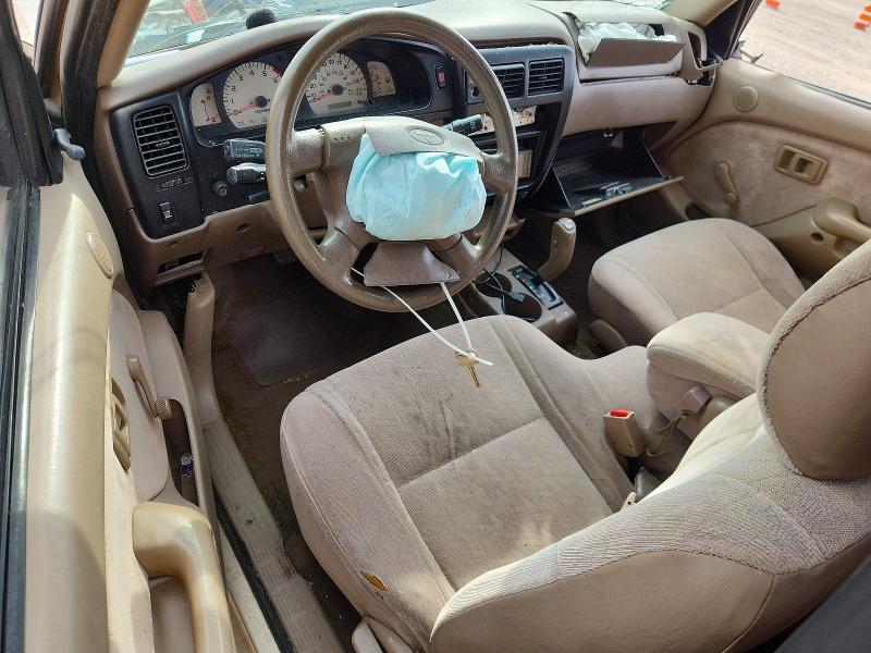 2001 Toyota Tacoma VIN 5TESN92N21Z758169 COPART salvage auction — FRONT END, TX - SALVAGE VEHICLE TITLE (P), sold $750 on 2026-07-16 (photo 8)