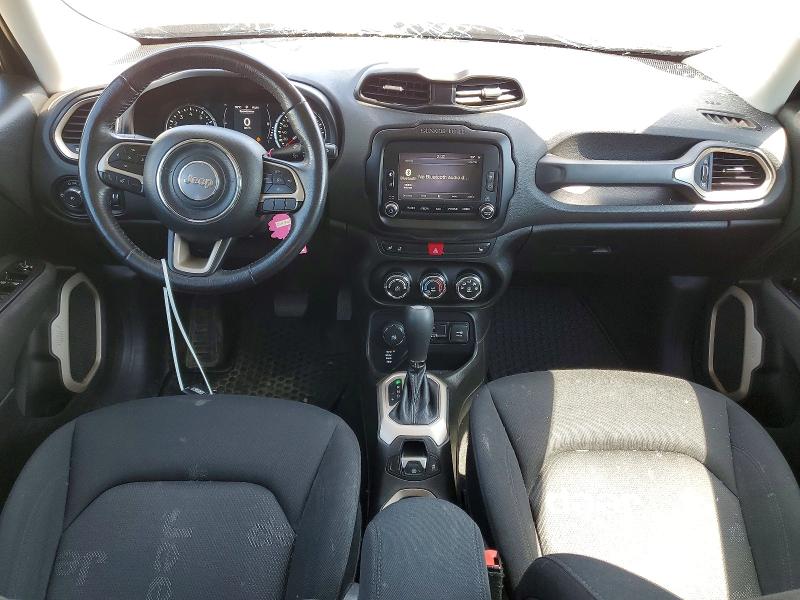 2016 Jeep Renegade VIN ZACCJBBT7GPE10117 COPART salvage auction — FRONT END, Ab - Bos - Salvage, sold $775 on 2026-07-09 (photo 8)