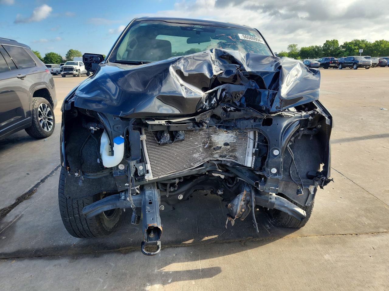 2024 Ford F-150 Lightning VIN 1FTFW2L59RKE20255 COPART salvage auction — Front End, TX - CERTIFICATE OF TITLE, sold $9,600 on 2026-07-09 (photo 5)