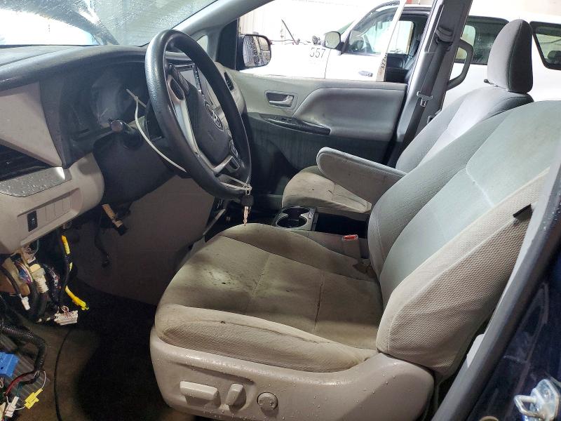 2018 Toyota Sienna VIN 5TDKZ3DC1JS960012 COPART salvage auction — FRONT END, Ny - Mv-907A Salvage Certificate, sold $1,800 on 2026-07-29 (photo 7)