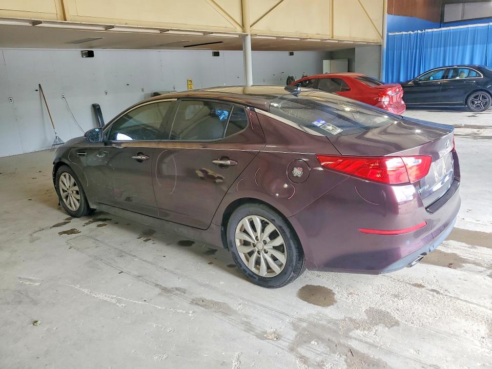 2015 Kia Optima VIN 5XXGN4A79FG449154 COPART salvage auction — FRONT END, Va - Certificate Of Title, sold $500 on 2026-07-07 (photo 2)
