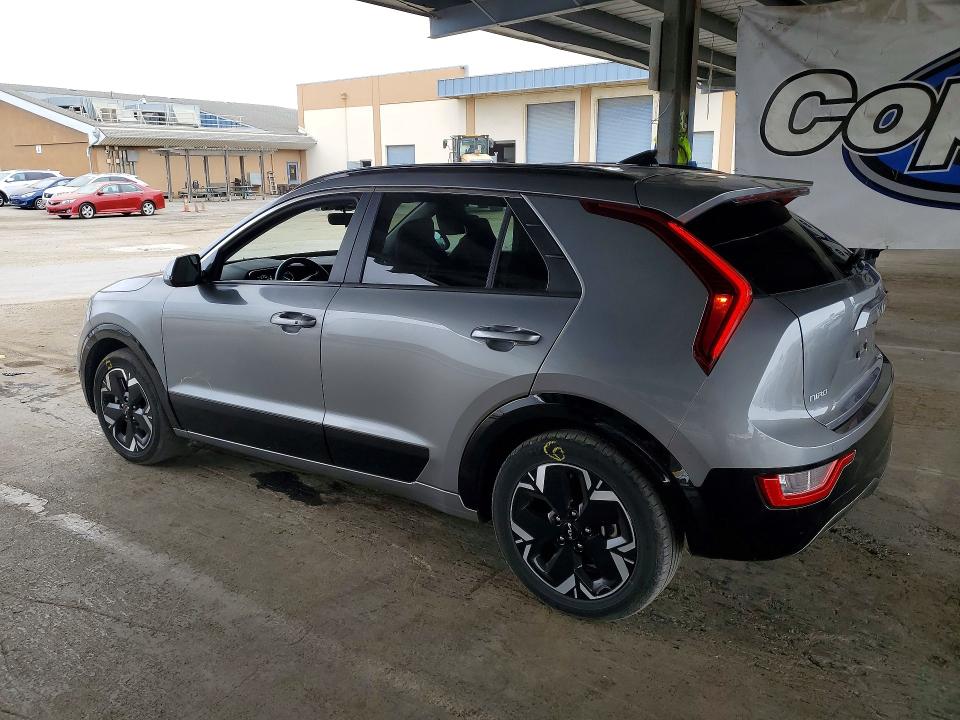 2023 Kia Niro VIN KNDCR3L16P5036877 COPART salvage auction — FRONT END, Ca - Certificate Of Title, sold $11,300 on 2026-07-06 (photo 2)