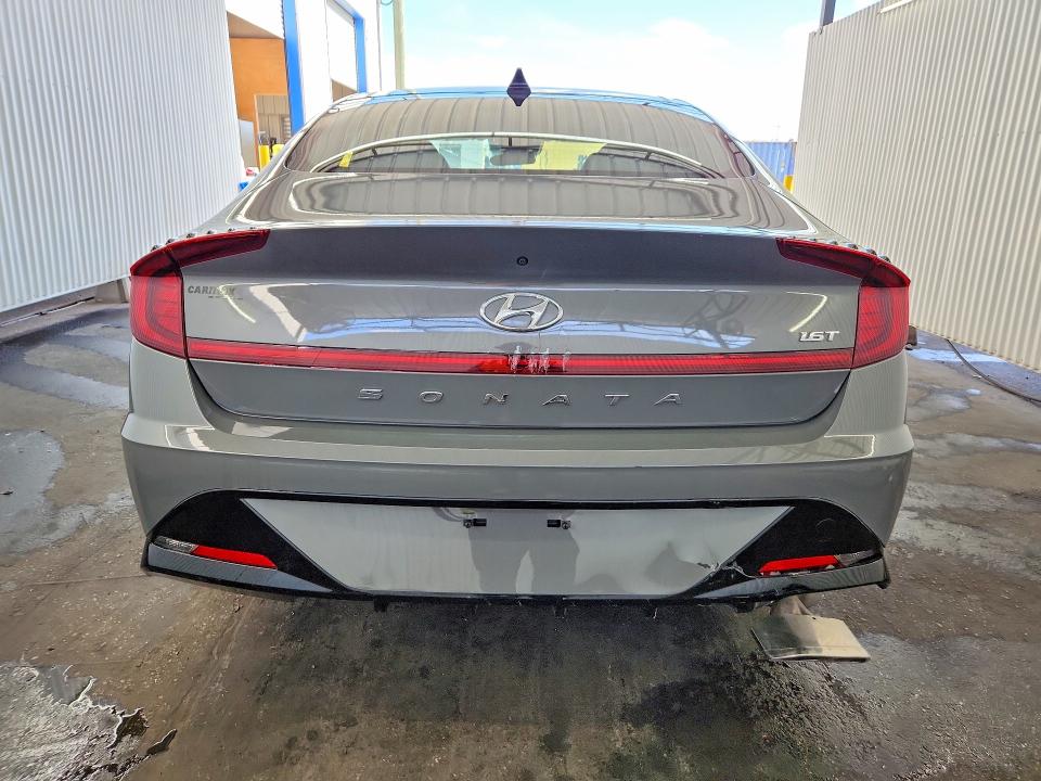 2023 Hyundai Sonata VIN KMHL44J2XPA288277 COPART salvage auction — FRONT END, Fl - Certificate Of Title, sold $650 on 2026-07-07 (photo 6)