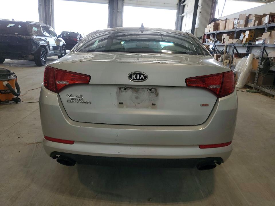 2011 Kia Optima VIN KNAGM4A74B5177093 COPART salvage auction — HAIL, Ne - Cert Of Title-Salvage, sold $500 on 2026-07-21 (photo 6)