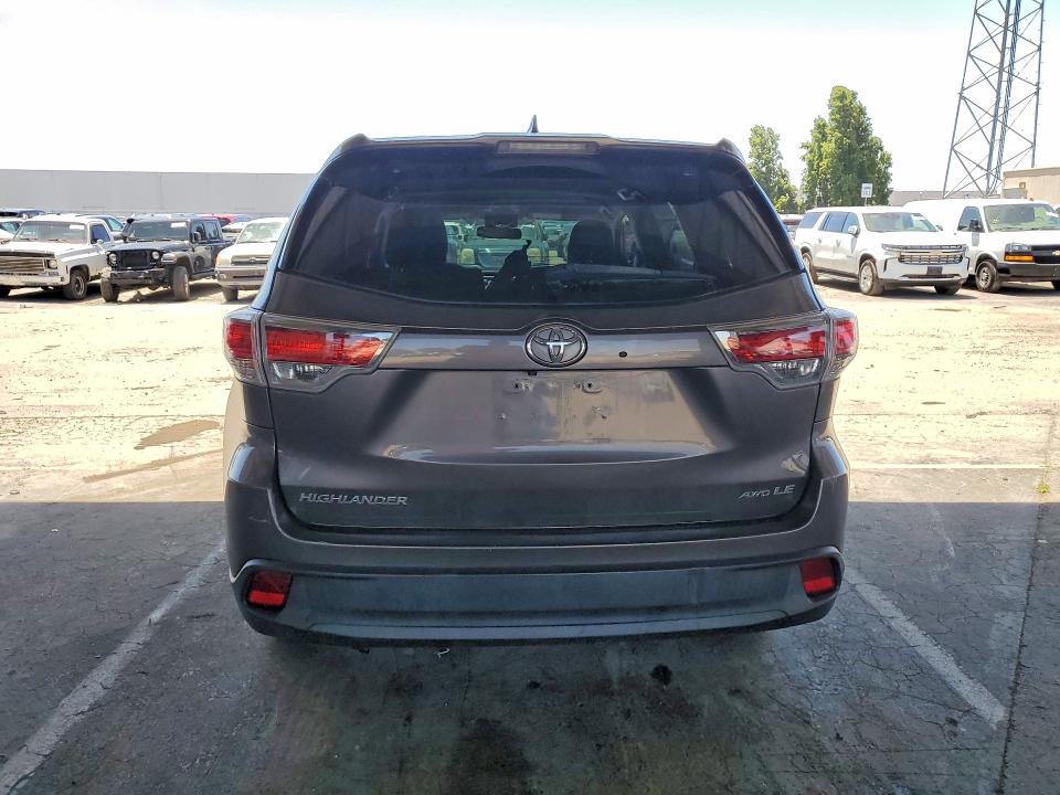 2015 Toyota VIN 5TDBKRFH9FS170318 COPART salvage auction — FRONT END, NY - MV-907A SALVAGE CERTIFICATE, sold $3,600 on 2026-07-23 (photo 6)