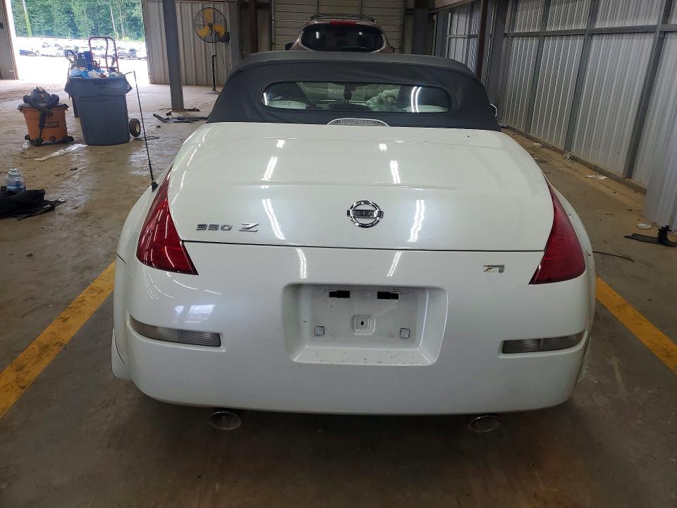 2004 Nissan 350z VIN JN1AZ36A74M252616 COPART salvage auction — REAR END, Nc - Salvage Certificate Of Title, sold $175 on 2026-07-29 (photo 6)