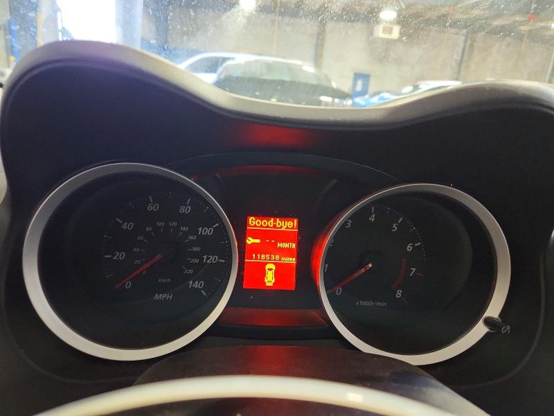 2010 Mitsubishi Lancer VIN JA32U1FU2AU026654 COPART salvage auction — REAR END, Pa - Certificate Of Salvage, sold $550 on 2026-07-06 (photo 9)