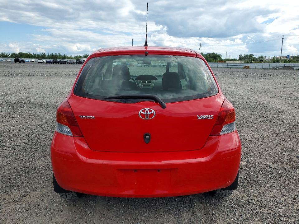 2010 Toyota Yaris VIN JTDKT4K3XA5308053 COPART salvage auction — MECHANICAL, On - Permit No Brand - Unfit, sold $1,550 on 2026-07-09 (photo 6)