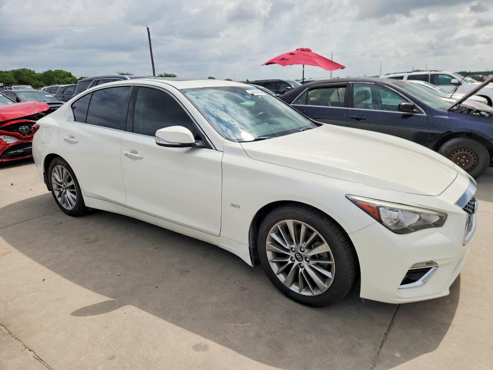 2018 Infiniti VIN JN1EV7AP7JM350590 COPART salvage auction — NORMAL WEAR, Tx - Certificate Of Title (P), sold $2,850 on 2026-07-27 (photo 4)