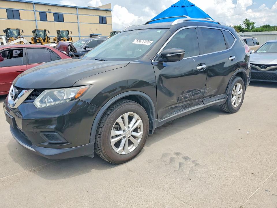 2015 Nissan VIN KNMAT2MT9FP518975 COPART salvage auction — SIDE, TX - SALVAGE VEHICLE TITLE, sold $2,100 on 2026-07-27 (photo 1)