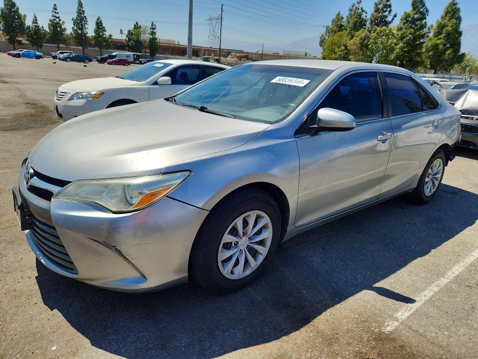 2015 Toyota Camry VIN 4T1BF1FK2FU968880 COPART salvage auction — REAR END, CA - SALVAGE CERTIFICATE, sold $2,000 on 2026-07-02 (photo 1)