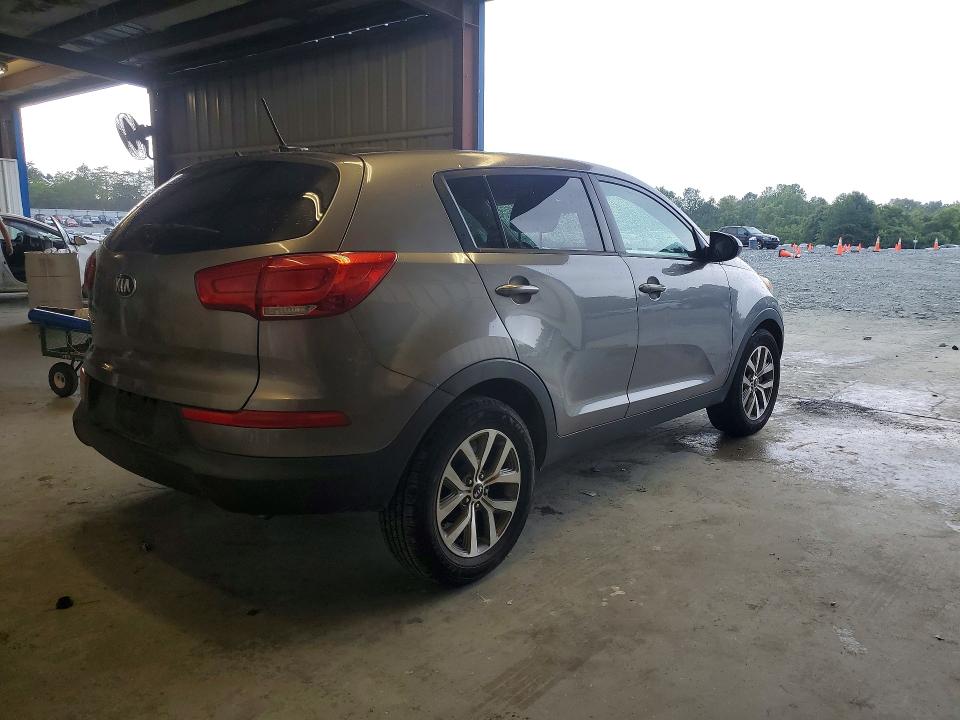 2016 Kia Sportage VIN KNDPB3AC0G7857729 COPART salvage auction — MINOR DENT/SCRATCHES, Nc - Dealer Only Clean Title, sold $1,200 on 2026-07-14 (photo 3)