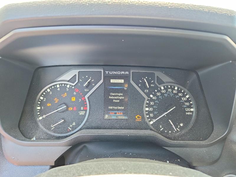2024 Toyota Tundra VIN 5TFLA5DB9RX223628 COPART salvage auction — FRONT END, Mi - Certificate Of Title, sold $11,200 on 2026-07-22 (photo 9)
