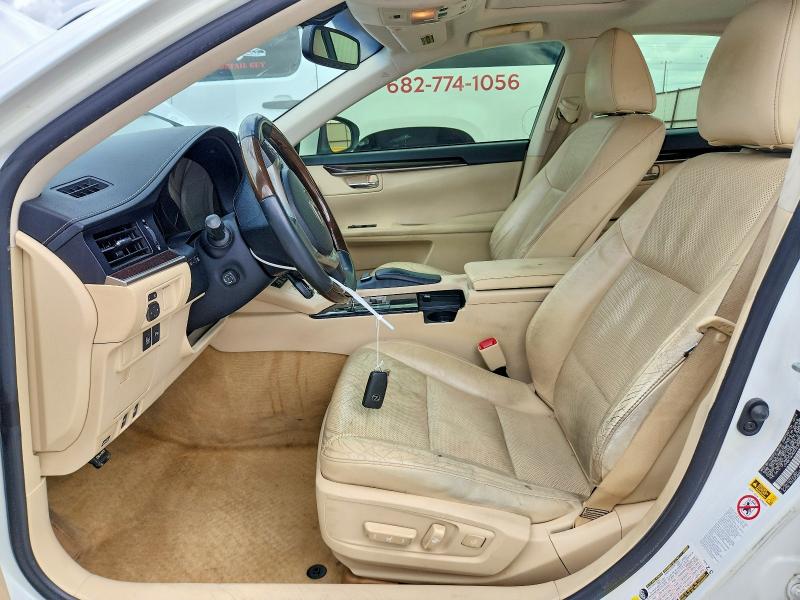2013 Lexus ES VIN JTHBK1GG4D2023298 COPART salvage auction — REAR END, Tx - Salvage Vehicle Title, sold $1,600 on 2026-07-14 (photo 7)