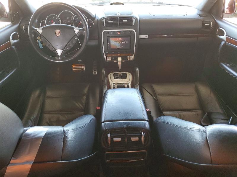 2005 Porsche Cayenne VIN WP1AC29P95LA91085 COPART salvage auction — FRONT END, Ca - Dis/Dlr/Exp Only Clean Title, sold $125 on 2026-07-09 (photo 8)