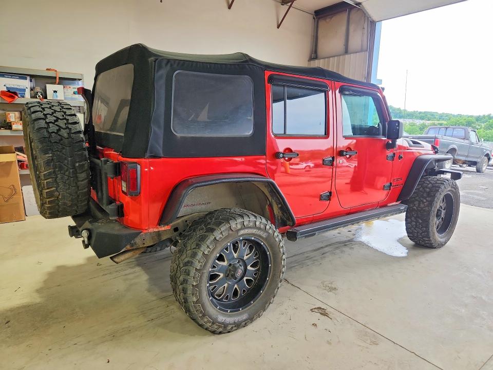 2013 Jeep Wrangler unlimited VIN 1C4BJWDGXDL643038 COPART salvage auction — MECHANICAL, Va - Certificate Of Title, sold $3,150 on 2026-07-10 (photo 3)