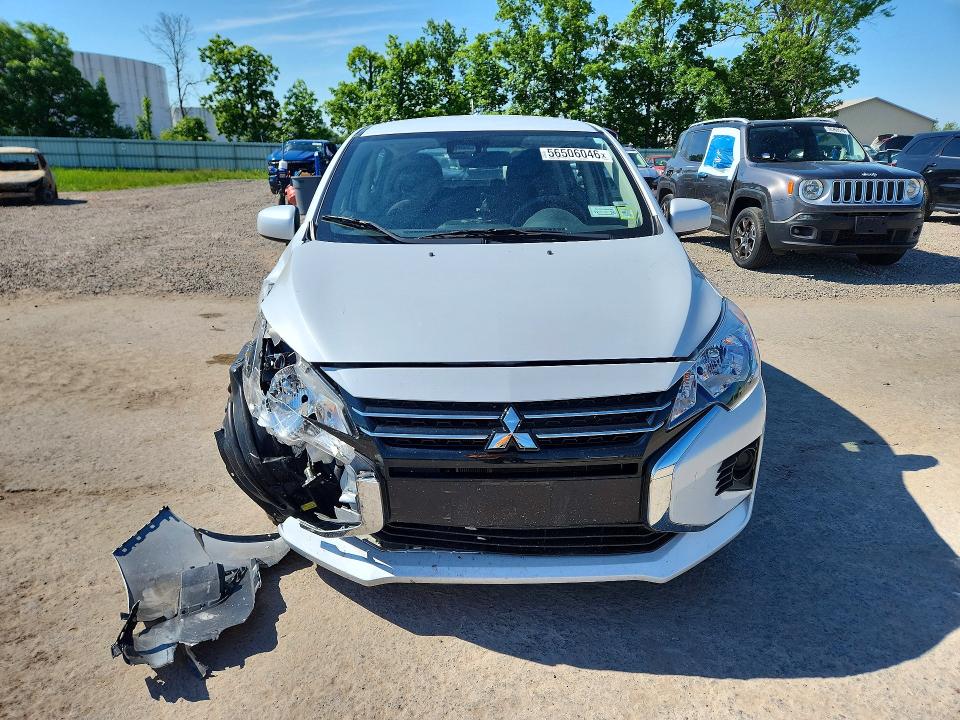 2024 Mitsubishi VIN ML32AUHJ9RH015950 COPART salvage auction — FRONT END, Ny - Mv-907A Salvage Certificate, sold $2,950 on 2026-07-08 (photo 5)