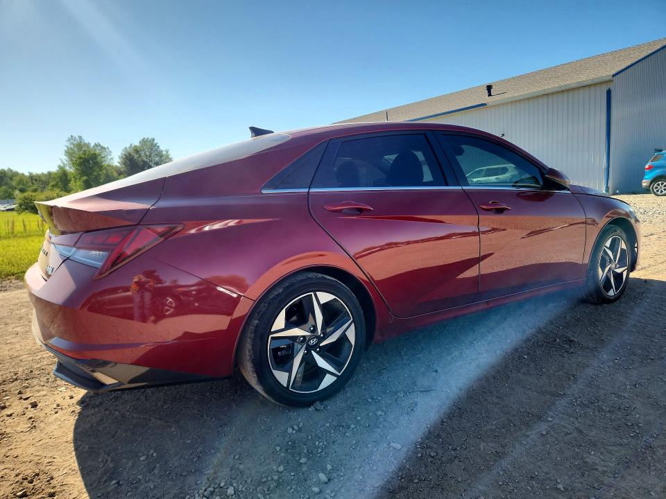 2023 Hyundai Elantra VIN KMHLN4AJ2PU074094 COPART salvage auction — SIDE, OH - CERT OF TITLE-SALVAGE, sold $4,500 on 2026-07-06 (photo 3)