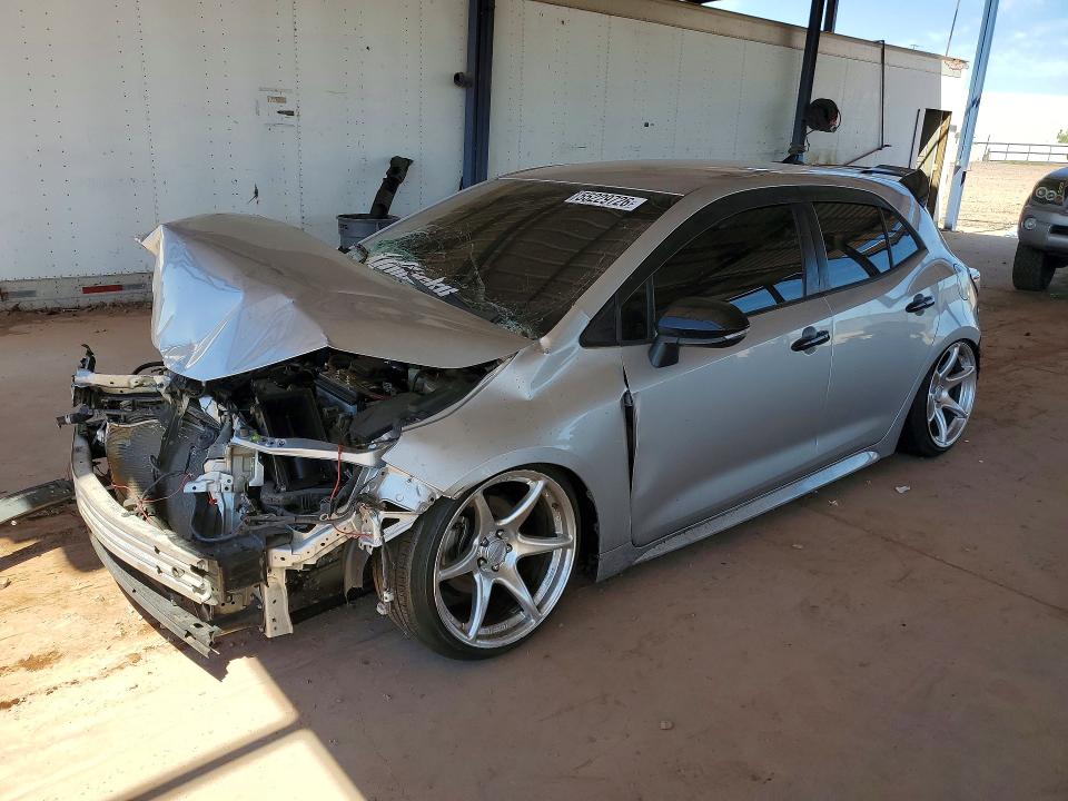 2021 Toyota Corolla VIN JTND4MBE4M3107882 COPART salvage auction — FRONT END, Az - Cert Of Title - Salvage, sold $450 on 2026-07-14 (photo 1)