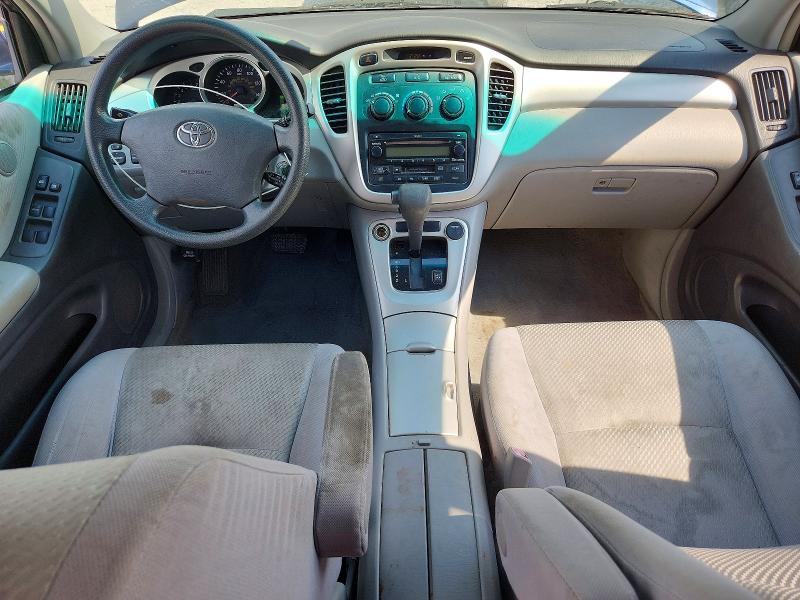 2005 Toyota Highlander VIN JTEEP21AX50075800 COPART salvage auction — MINOR DENT/SCRATCHES, Il - Certificate Of Title, sold $875 on 2026-07-19 (photo 8)