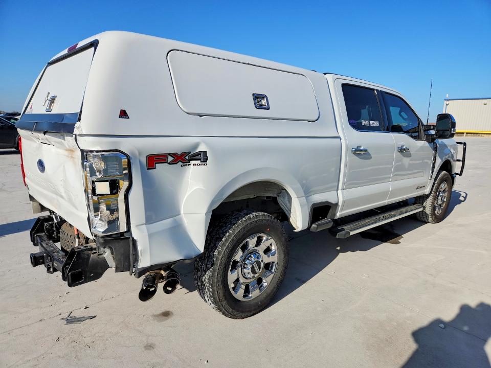 2025 Ford F250 VIN 1FT8W2BT3SED96970 COPART salvage auction — REAR END, Tx - Nonrepairable Title, sold $25,500 on 2026-07-24 (photo 3)