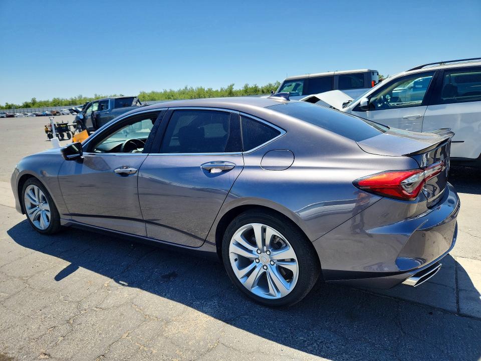 2021 Acura VIN 19UUB5F44MA005836 COPART salvage auction — REAR END, Ca - Salvage Certificate, sold $8,200 on 2026-07-09 (photo 2)