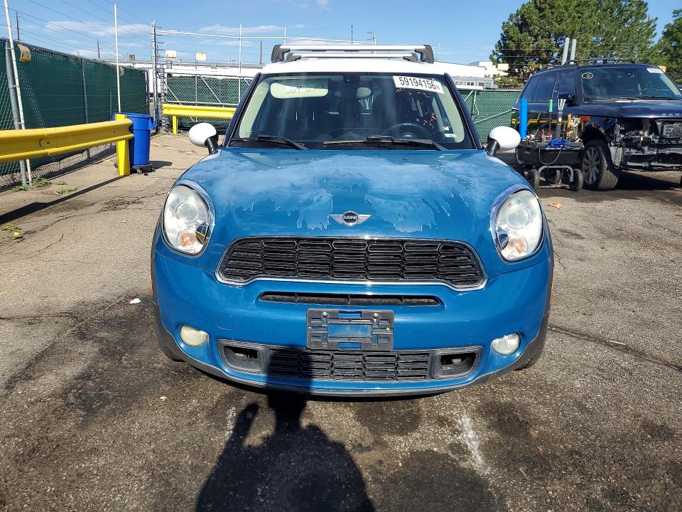 2012 Mini Cooper VIN WMWZC3C52CWM27010 COPART salvage auction — MECHANICAL, Co - Dis/Dlr/Exp Only Clean Title, sold $300 on 2026-07-21 (photo 5)