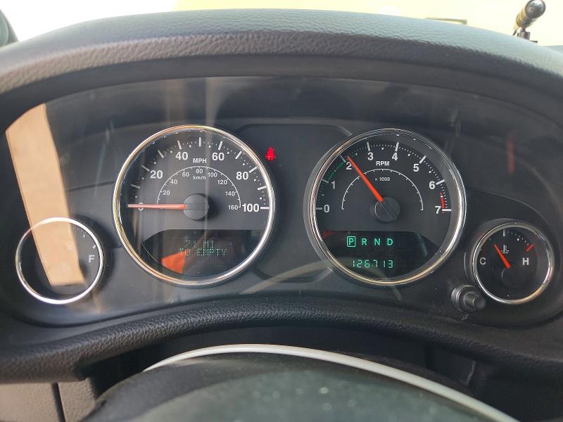 2013 Jeep VIN 1C4BJWDG4DL686497 COPART salvage auction — FRONT END, Tx - Salvage Vehicle Title, sold $6,600 on 2026-07-02 (photo 9)