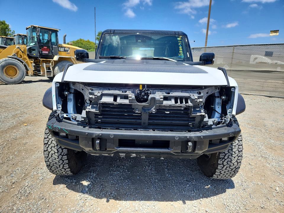 2024 Ford Bronco VIN 1FMEE0RR7RLB00984 COPART salvage auction — REAR END, Ca - Salvage Certificate, sold $41,250 on 2026-07-31 (photo 5)