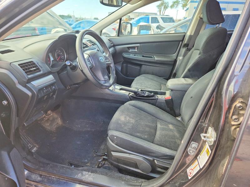 2014 Subaru VIN JF2GPAVC0E8343789 COPART salvage auction — FRONT END, Nm - Cert Of Title-Salvage, sold $400 on 2026-08-24 (photo 7)
