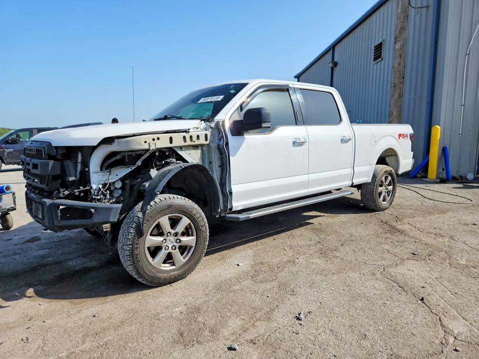 2018 Ford F-150 lightning VIN 1FTFW1E55JKF34118 COPART salvage auction — FRONT END, TN - CERT OF TITLE-REBUILT VEHICLE, sold $8,300 on 2026-07-09 (photo 1)