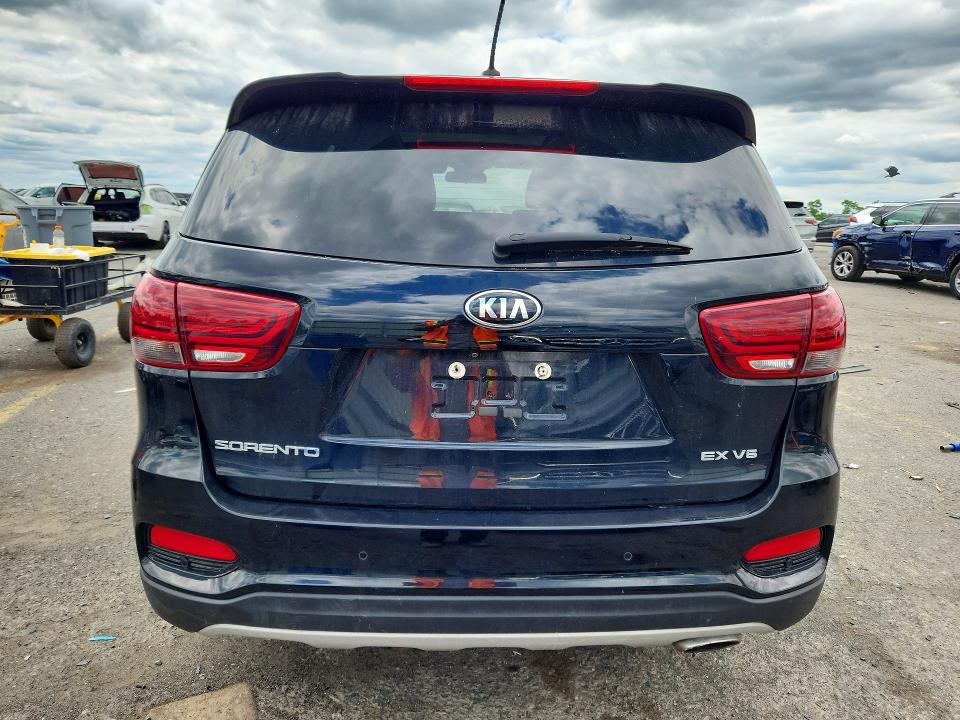 2020 Kia Sorento VIN 5XYPHDA57LG707197 COPART salvage auction — FRONT END, Pa - Certificate Of Salvage, sold $1,950 on 2026-07-31 (photo 6)