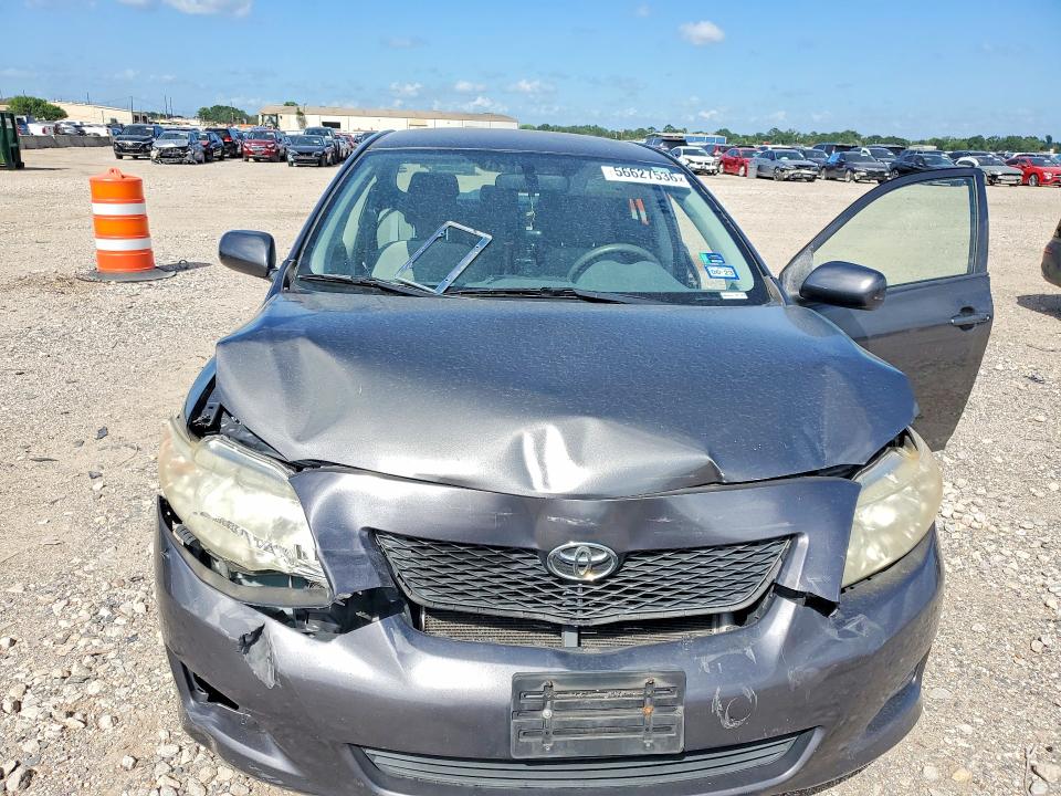 2009 Toyota Corolla VIN JTDBL40E499085386 COPART salvage auction — FRONT END, Tx - Salvage Vehicle Title, sold $100 on 2026-07-27 (photo 5)